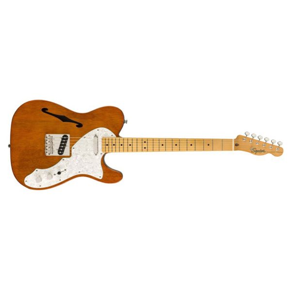 Fender Squier Classic Vibe '60s Telecaster Thinline Maple Neck Natural detail image 7