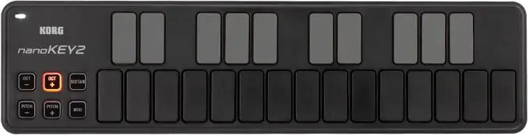 KORG NANOKEY-2 SLIM-LINE USB KEYBOARD - Korg - VisionSounds South Africa
