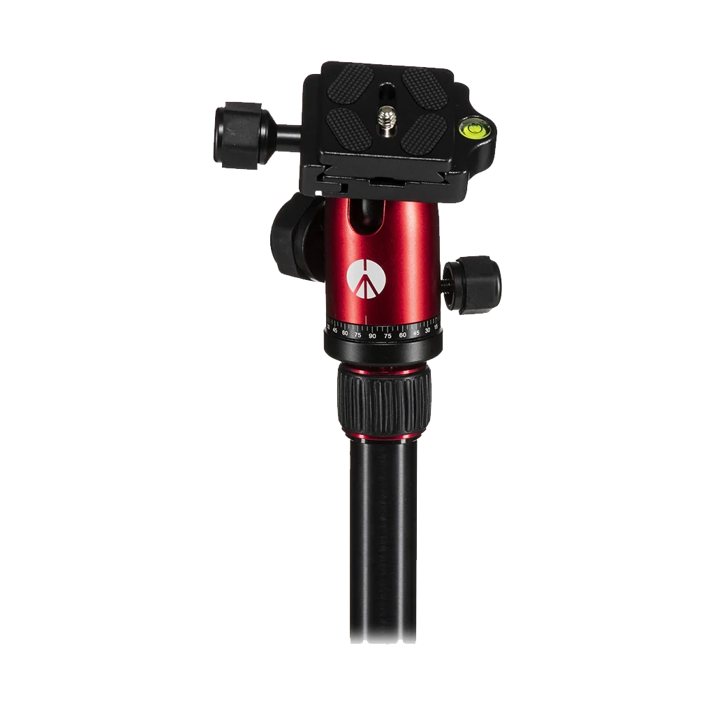 Manfrotto Element Small Aluminum Traveller Tripod (Red)
