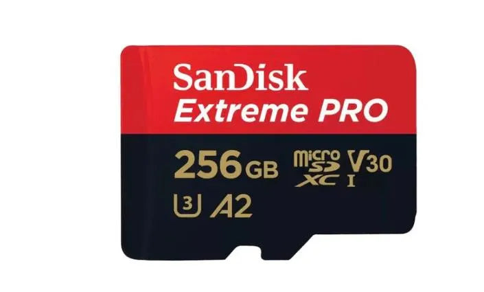 SanDisk 256GB Extreme Pro UHS-I microSD Memory Card (200MB/s Read, 140MB/S Write) - SanDisk - VisionSounds South Africa