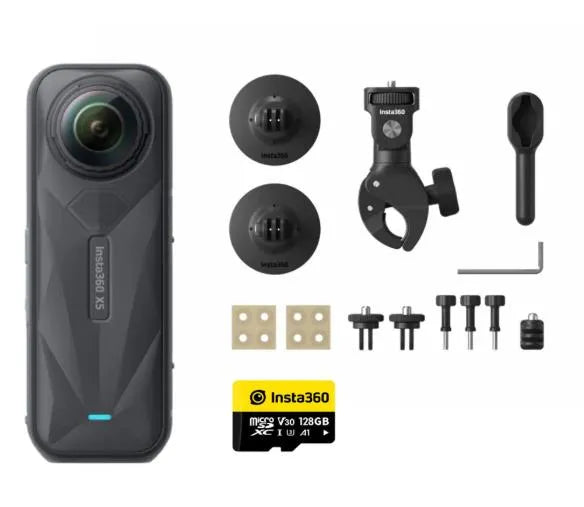 Insta360 X5 8K 360 Action Camera - Motorcycle Bundle - Image 3