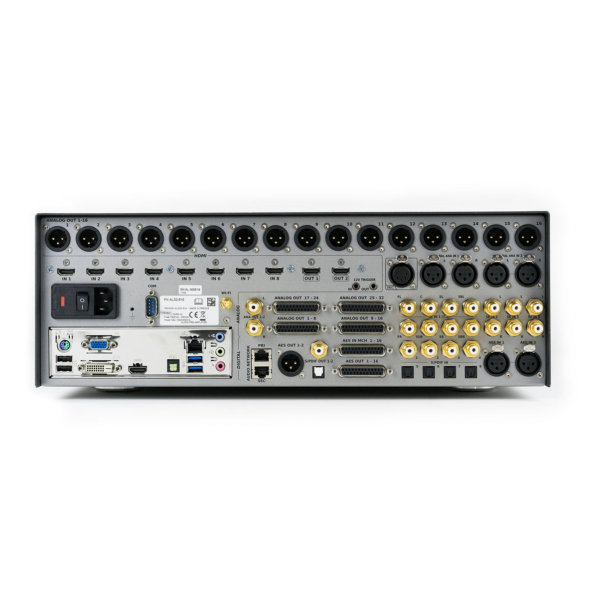 Trinnov Altitude 32-88 AV Preamplifier 12 Channel - View 2
