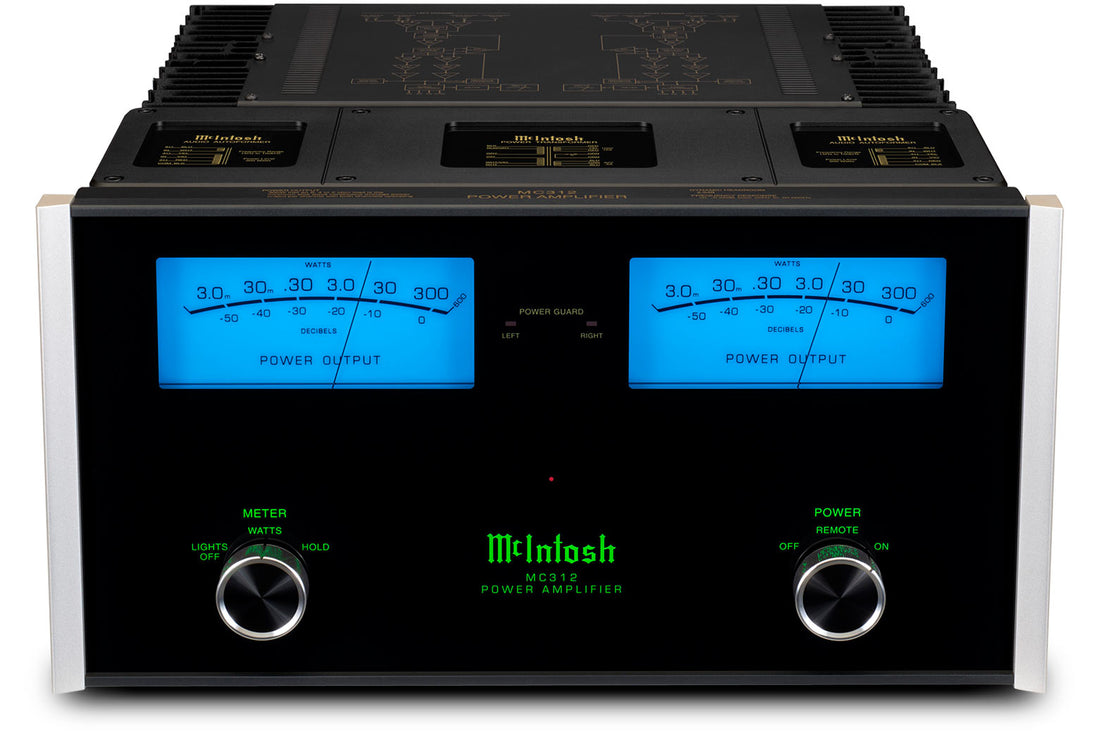 McIntosh MC312 power amplifier used in a Johannesburg repair services guide