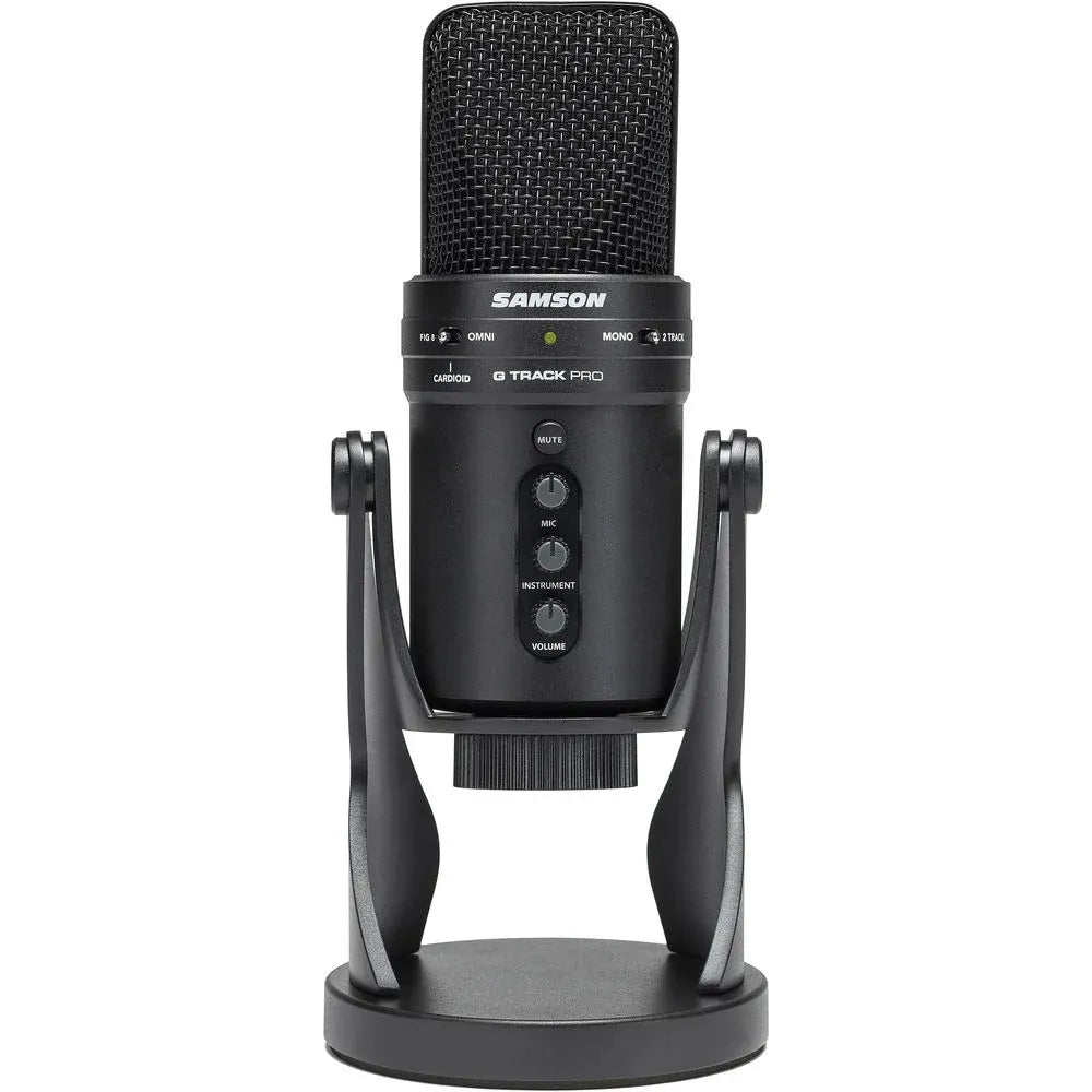 Samson G-Track Pro USB microphone — entry-level home recording studio setup for South African podcasters