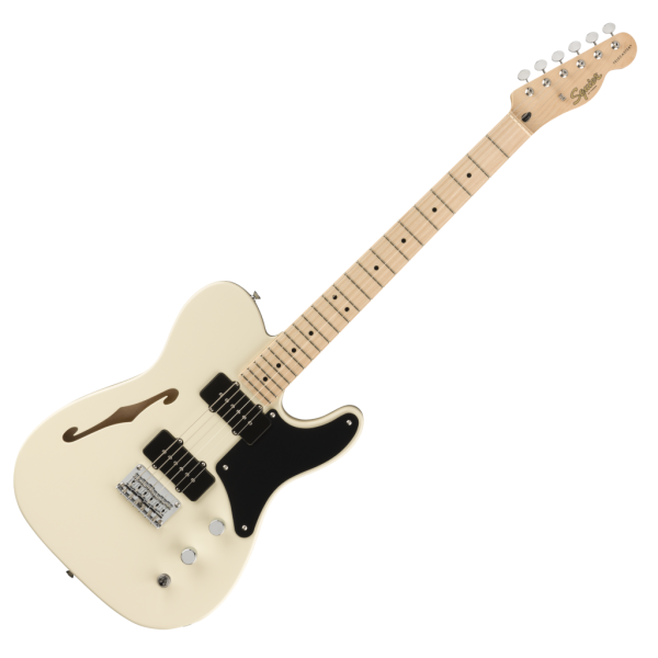 Fender Squier Paranormal Cabronita Thinline Telecaster - Olympic White detail image 6