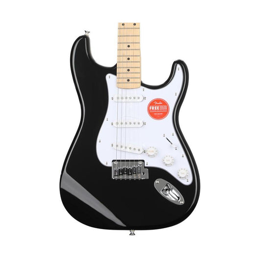 Fender Squier Affinity Series Stratocaster Electric Guitar - Black with Maple Fingerboard product image