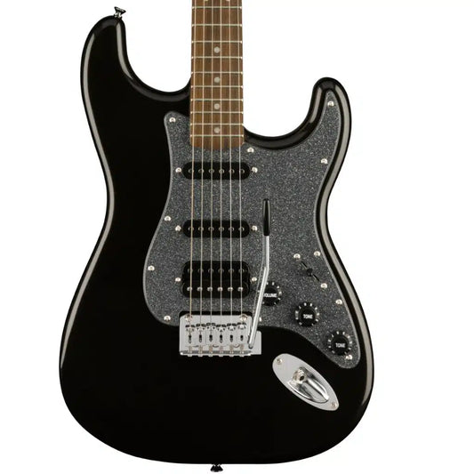 Fender Squier Affinity Stratocaster HSS Electric Guitar – Laurel Fretboard – Metallic Black product image