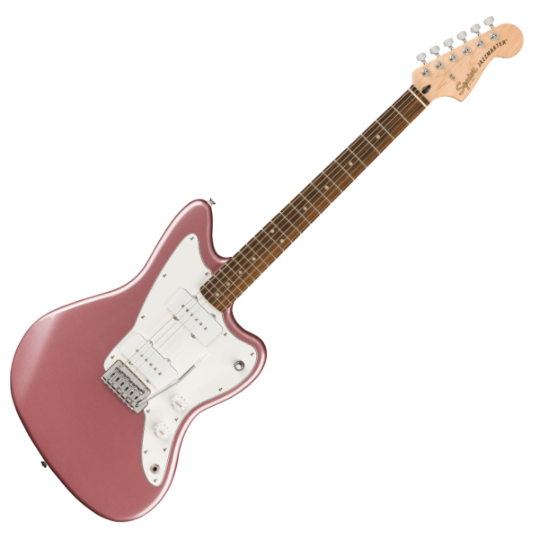 Fender Squier Affinity Series Jazzmaster – Burgundy Mist with Laurel Fingerboard detail image 7