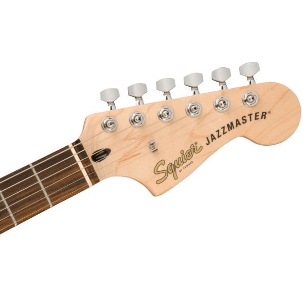 Fender Squier Affinity Series Jazzmaster – Burgundy Mist with Laurel Fingerboard detail image 9