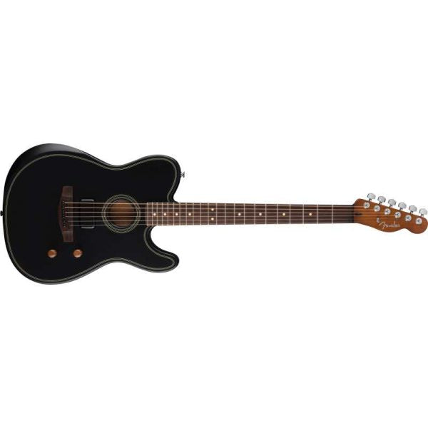 Fender Acoustasonic Standard Black Telecaster detail image 8