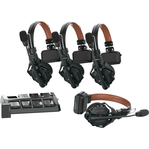 Hollyland Solidcom C1 Pro-4S Full-Duplex ENC Wireless Intercom System with 4 Headsets (1.9 GHz) product image