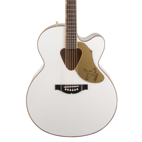 Gretsch G5022CWFE Jumbo Falcon CE Cutaway Acoustic Electric - White detail image 5