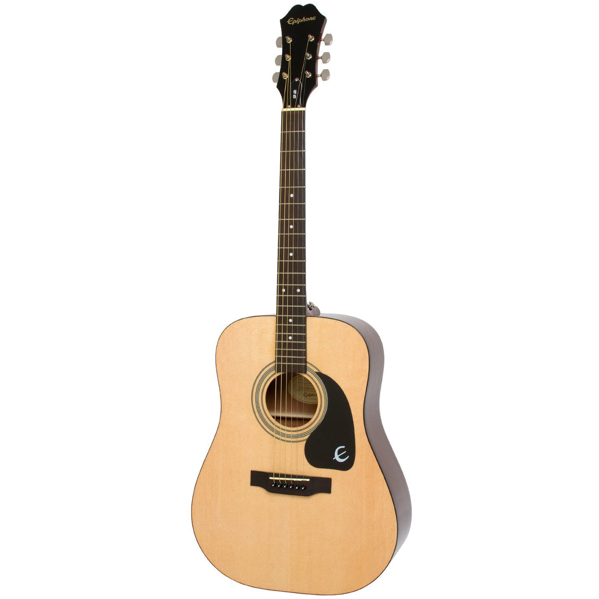 Epiphone DR-100 Dreadnought Acoustic Guitar - Natural detail image 2