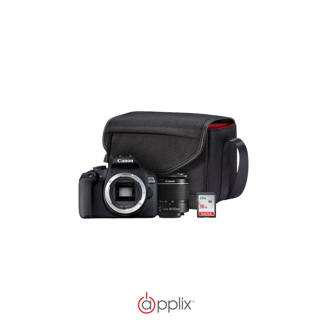 4 Canon EOS 2000D DSLR Priceless Moments Starter Bundle & Blackmagic Atem Mini Pro detail image 2