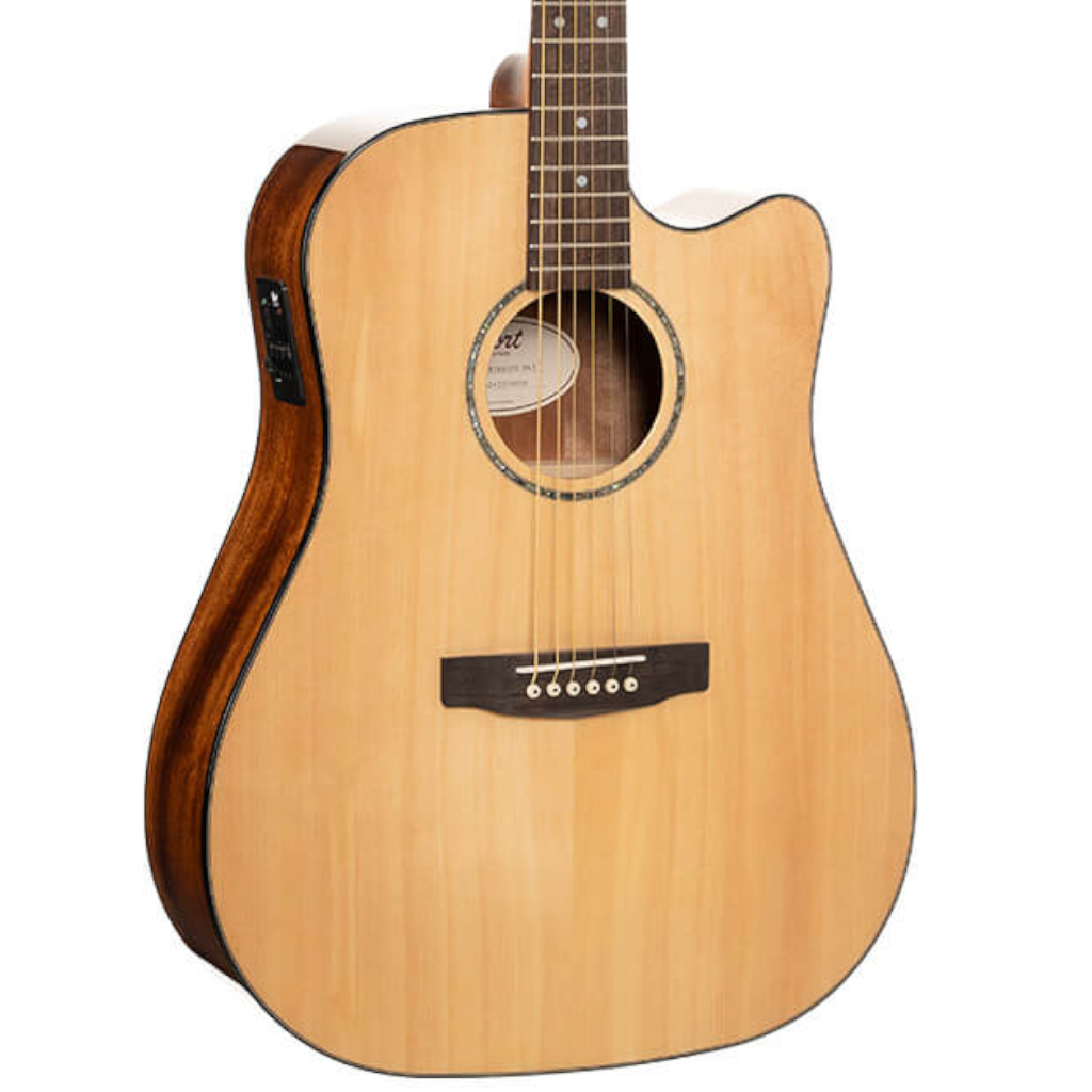 Cort Earth60CE Acoustic-electric Guitar - Natural product image