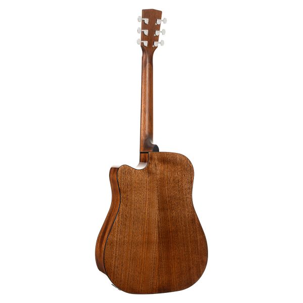 Cort Earth60CE Acoustic-electric Guitar - Natural detail image 8