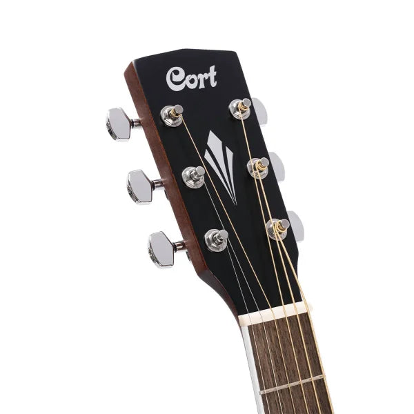 Cort GA-MEDX Acoustic-Electric Guitar – Natural detail image 10
