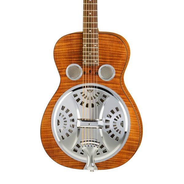Dobro Hound Dog Round Neck Deluxe detail image 3