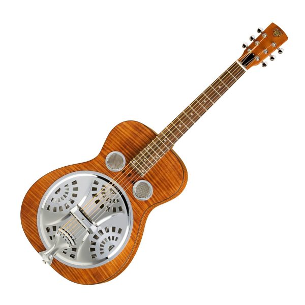 Dobro Hound Dog Round Neck Deluxe detail image 4