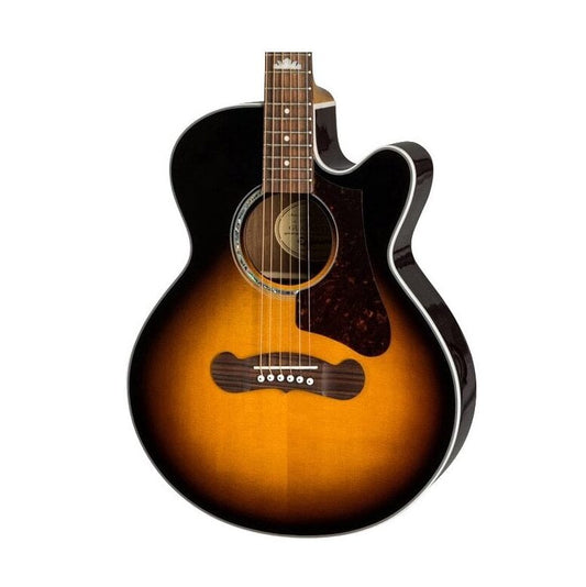 Epiphone J-200 EC Studio Parlor Acoustic-Electric Guitar - VS product image