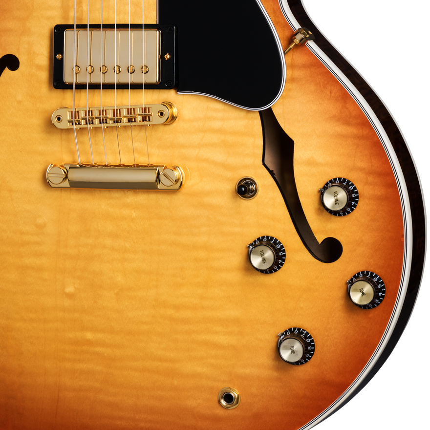 Gibson ES Supreme Exclusive Electric Guitar – Royal Tan detail image 3