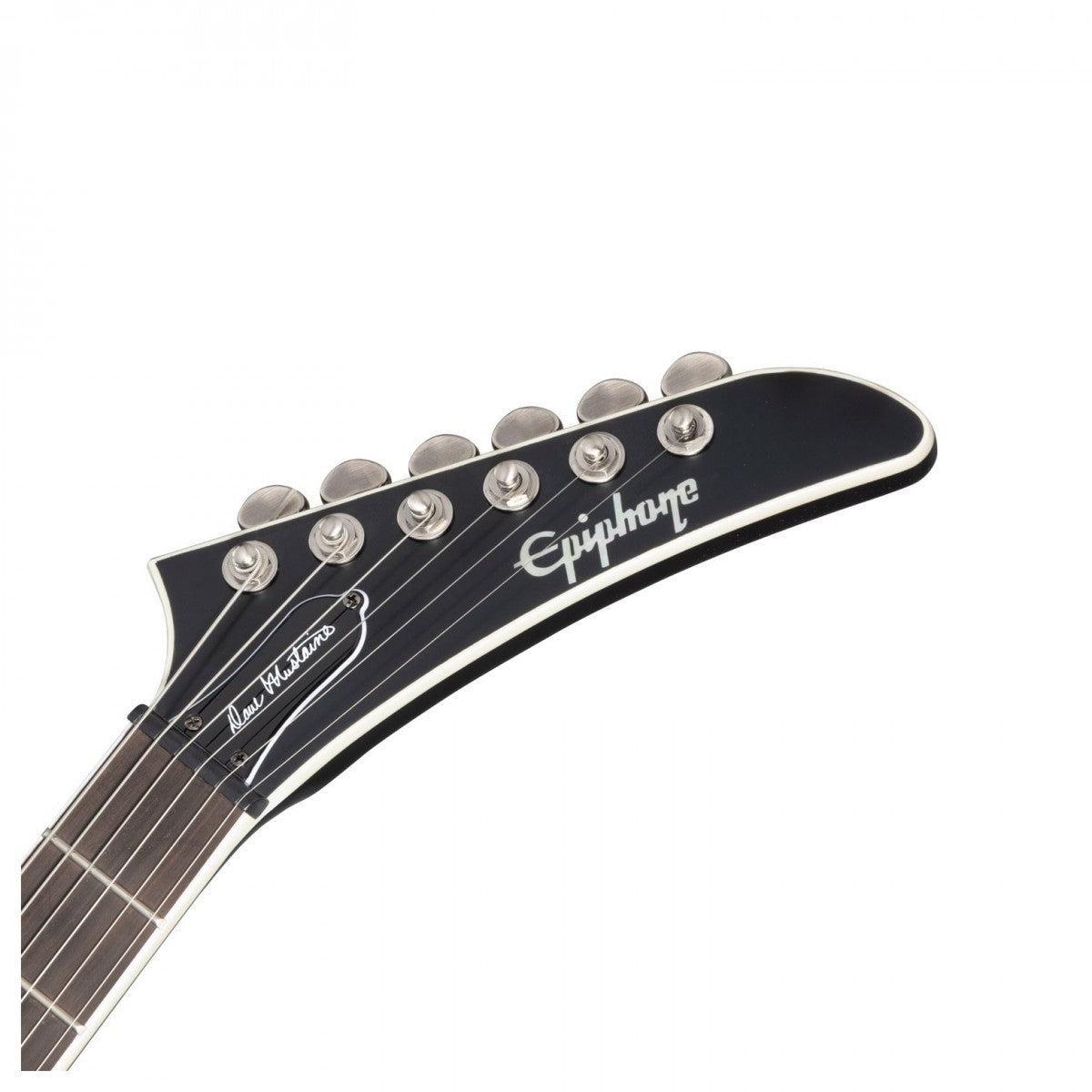 Epiphone Dave Mustaine Flying V Prophecy Electric Guitar – Aged Dark Red Burst detail image 6
