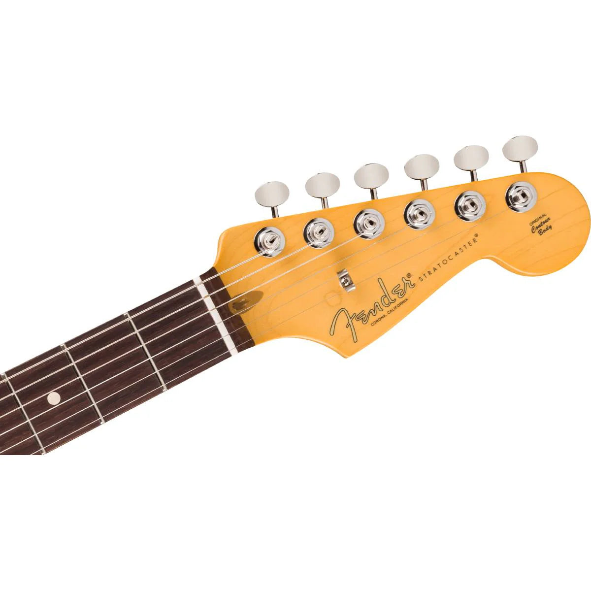 Fender American Professional Classic Stratocaster HSS Electric Guitar - Faded Sherwood Green Metallic detail image 4