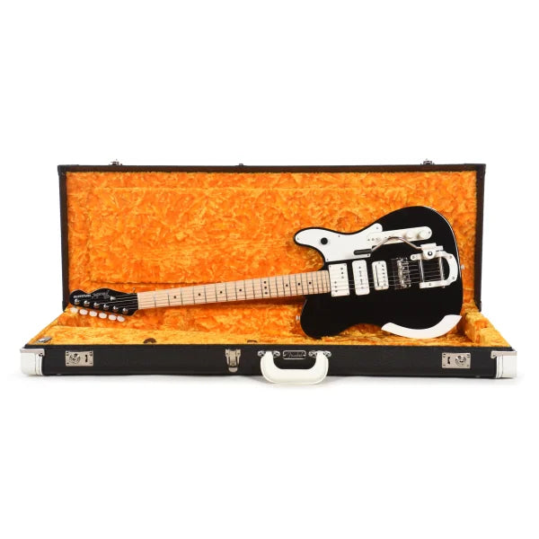 Fender Jack White Triplecaster Telecaster Electric Guitar - Black detail image 9