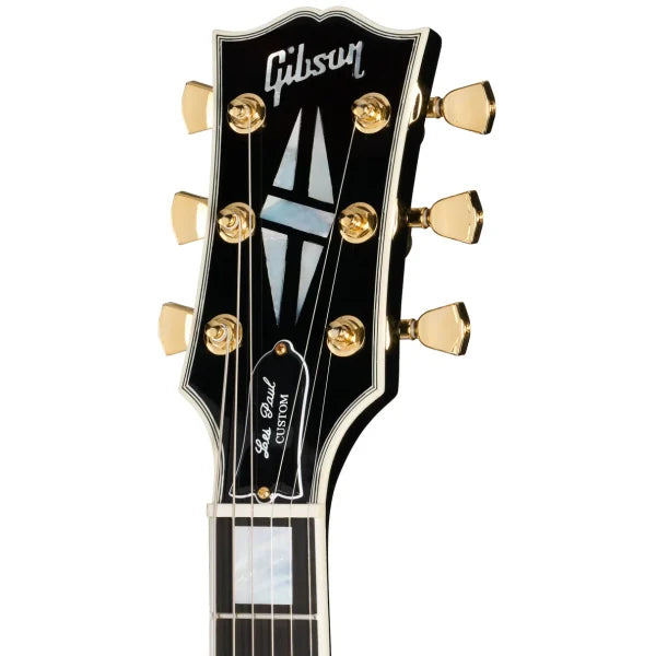 Gibson '70s Les Paul Custom Electric Guitar - Buttercream detail image 8