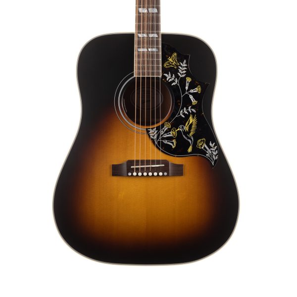 Gibson Acoustic Hummingbird Faded Acoustic-electric Guitar - Vintage Sunburst detail image 6