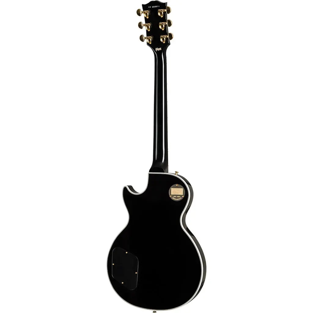 Gibson Les Paul Custom - Ebony with Ebony Fingerboard detail image 5