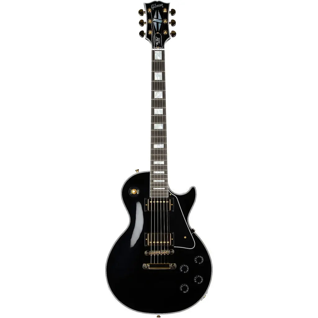 Gibson Les Paul Custom - Ebony with Ebony Fingerboard detail image 2