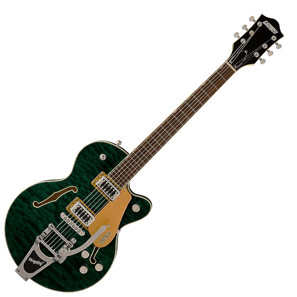 Gretsch G5655T-QM Electromatic Center Block Jr. Quilt Semi-hollowbody Electric Guitar - Mariana detail image 2
