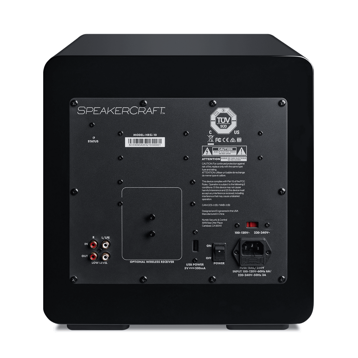 Speakercraft HRSi 10″ Subwoofer – Multivoltage - View 2