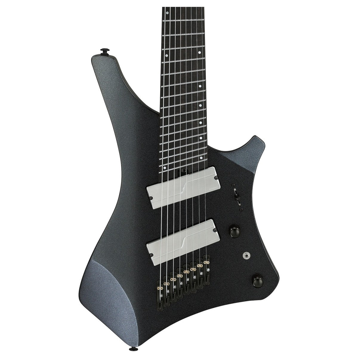 Ibanez Alpha A528 Multi-scale 8-string Electric Guitar - Iron Pewter product image