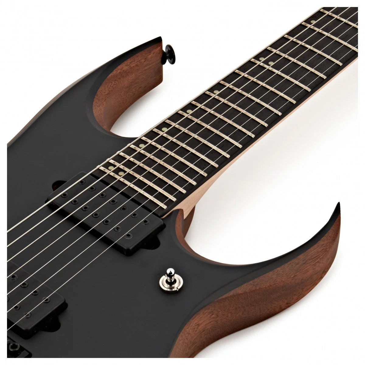 Ibanez Prestige RGDR4327 7-string Electric Guitar - Natural Flat detail image 3