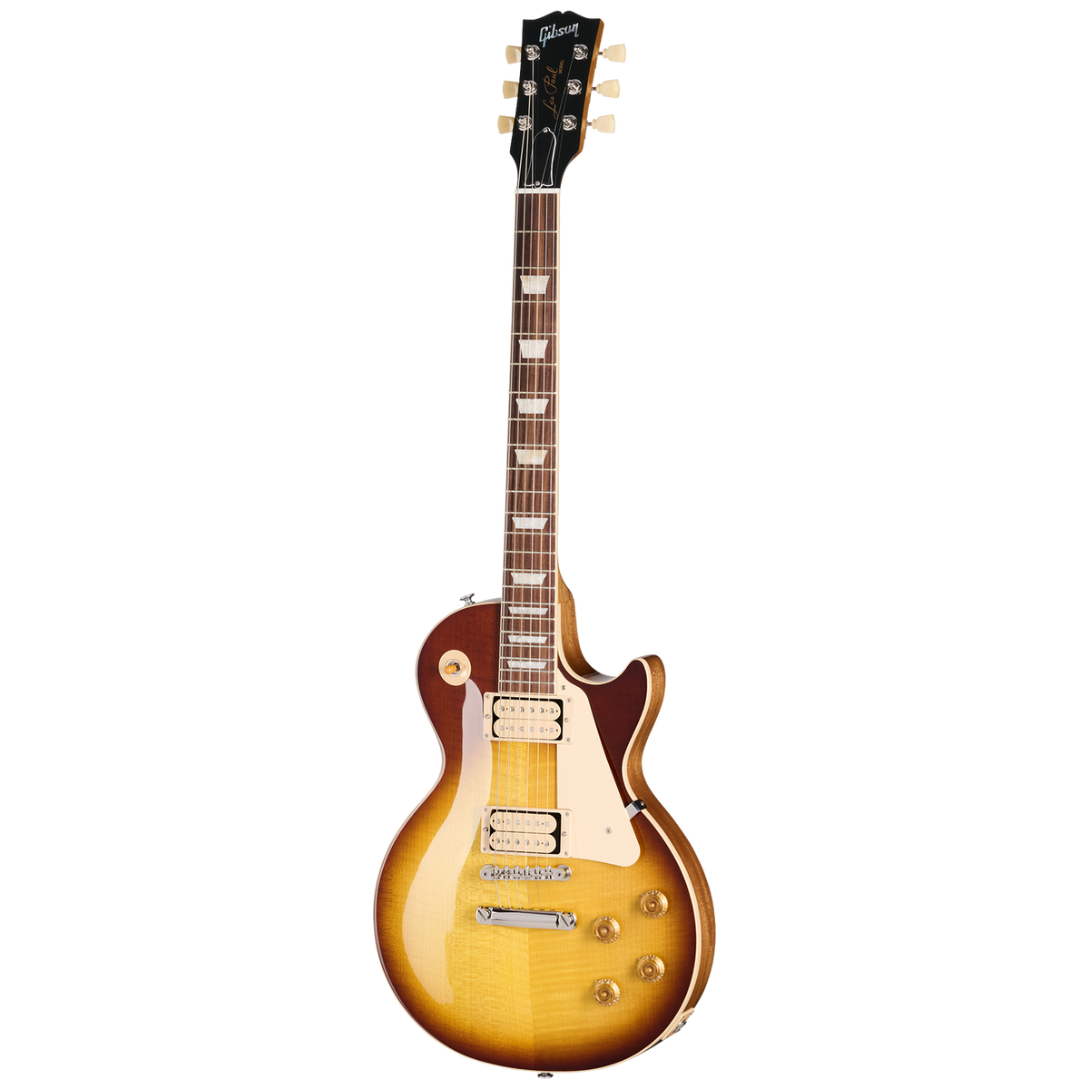 Gibson Les Paul Standard '50s Double Trouble Electric Guitar - Vintage Tobacco Burst detail image 2