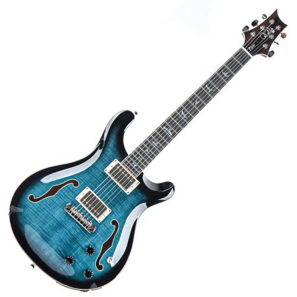 PRS SE Hollowbody II Piezo Electric Guitar – Peacock Blue detail image 5