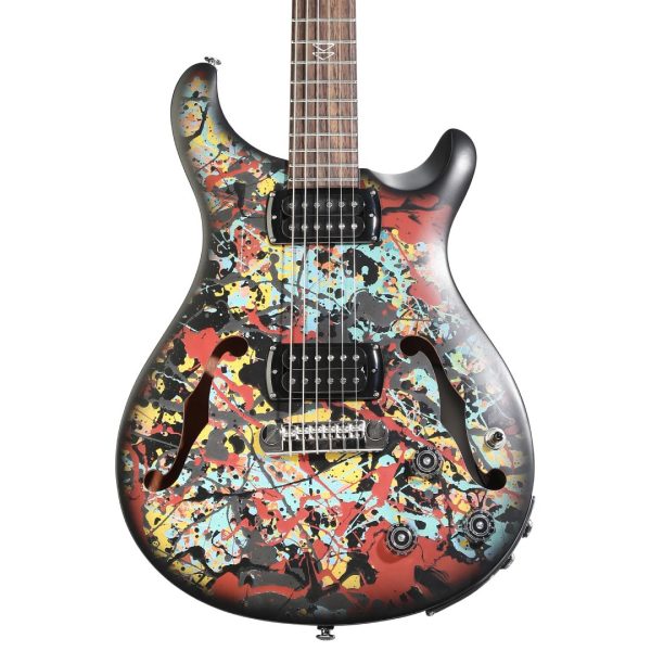 PRS SE Ed Sheeran Hollowbody I Piezo Baritone Electric Guitar - Cosmic Splash detail image 9