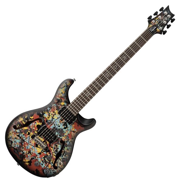 PRS SE Ed Sheeran Hollowbody I Piezo Baritone Electric Guitar - Cosmic Splash detail image 10