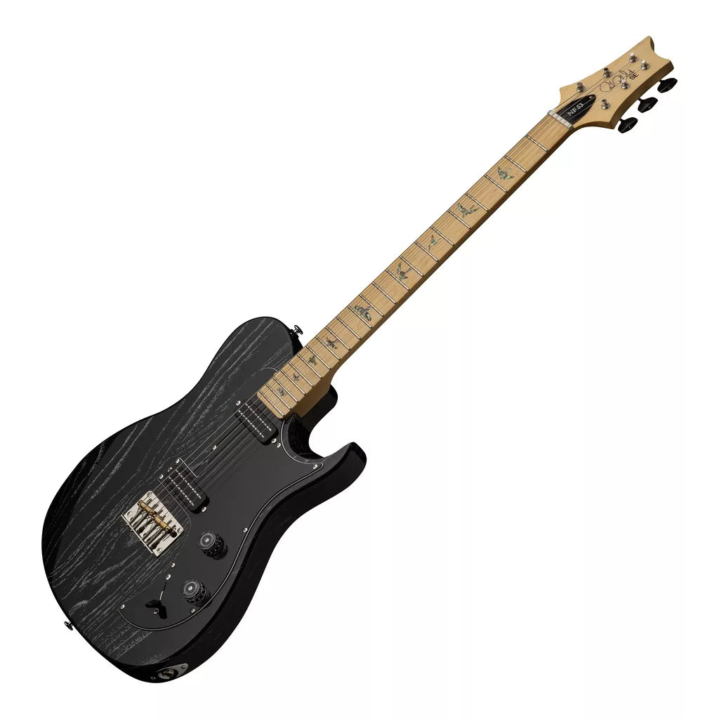 PRS SE NF 53 Electric Guitar - Black Doghair detail image 3