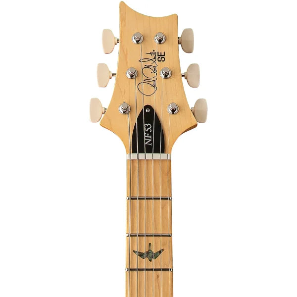 PRS SE NF 53 Electric Guitar - Black Doghair detail image 11