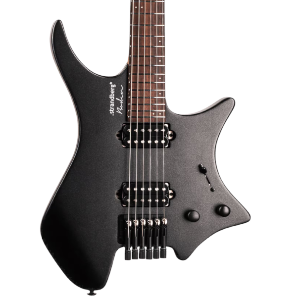 Strandberg Boden Essential 6 Electric Guitar - Black Granite detail image 8