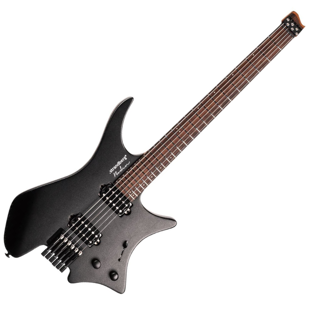 Strandberg Boden Essential 6 Electric Guitar - Black Granite detail image 2