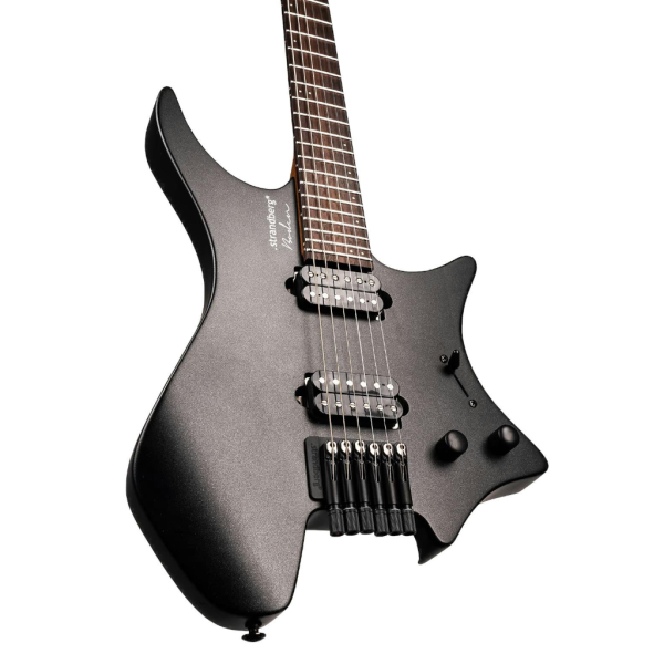 Strandberg Boden Essential 6 Electric Guitar - Black Granite detail image 10