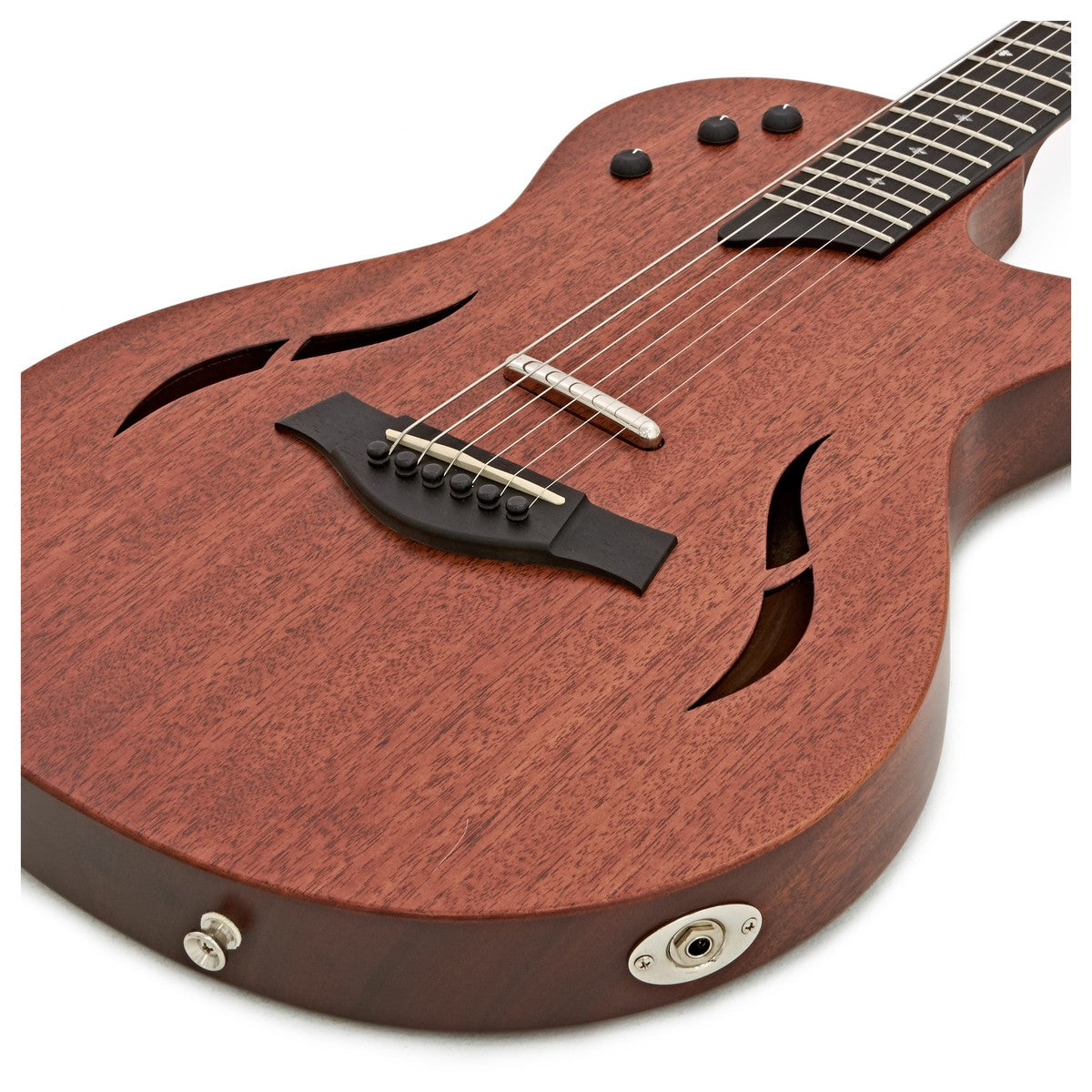 Taylor T5z Classic Hollowbody Electric Guitar - Tropical Mahogany detail image 4