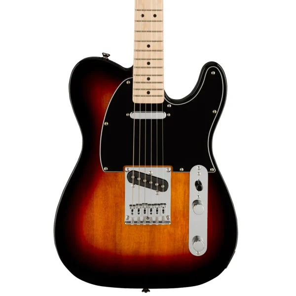 Fender Squier Affinity Telecaster Electric Guitar with Maple Fingerboard - 3-Tone Sunburst detail image 6