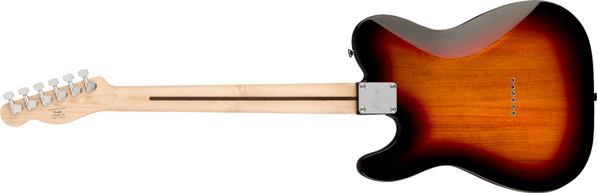 Fender Squier Affinity Telecaster Electric Guitar with Maple Fingerboard - 3-Tone Sunburst detail image 3