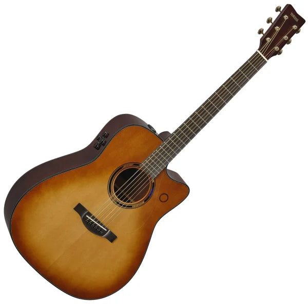 Yamaha TAG3 C TransAcoustic Dreadnought Acoustic-electric Guitar - Sand Burst detail image 11
