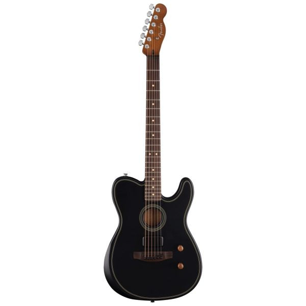 Fender Acoustasonic Standard Black Telecaster detail image 7